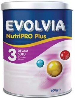 Evolvia NutriPRO Plus 3 Numara 800 gr 800 gr Devam Sütü kullananlar yorumlar